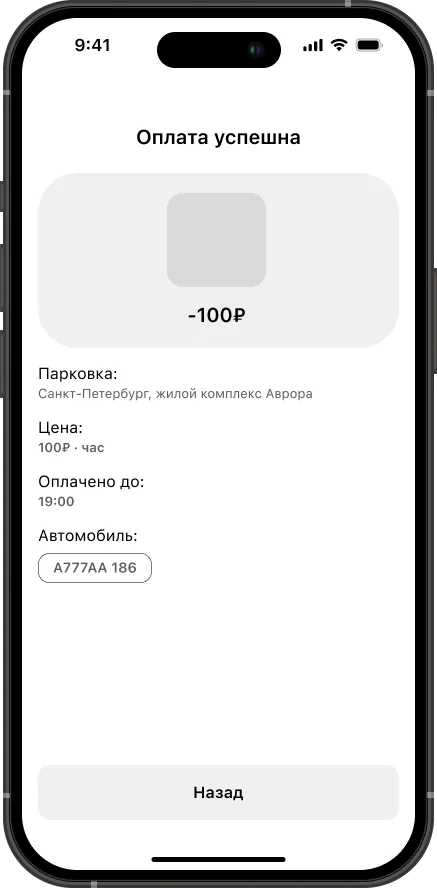 Вайрфрейм: оплата успешна